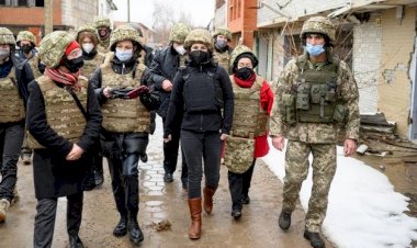 Almanya Dışişleri Bakanı Donbas'a gitti