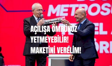 Buca Metrosu CHP'yi ve Kılıçdaroğlu'nu utandırmasın!