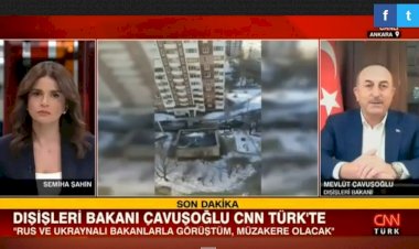 Son dakika: Bakan Çavuşoğlu CNN TÜRK'te! Ukrayna'da tahliye bekleyen Türklere çağrı