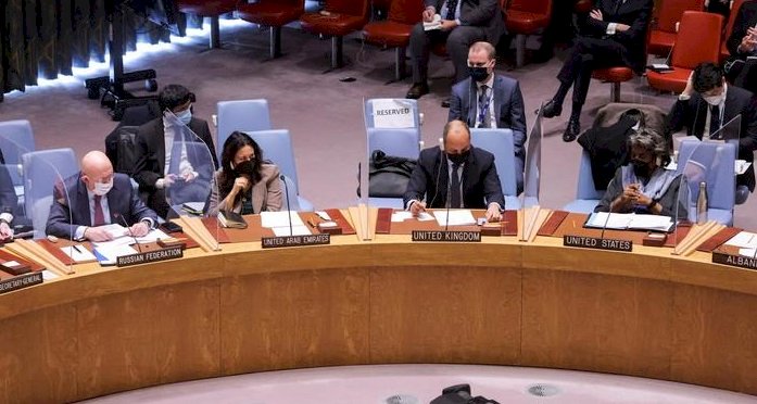 Birleşmiş Milletler Güvenlik Konseyi'nde Ukrayna tartışması