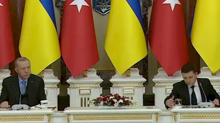 Erdoğan: Kırım dahil olmak üzere Ukrayna'nın toprak bütünlüğünü desteklediğimizi tekrar etmek istiyorum