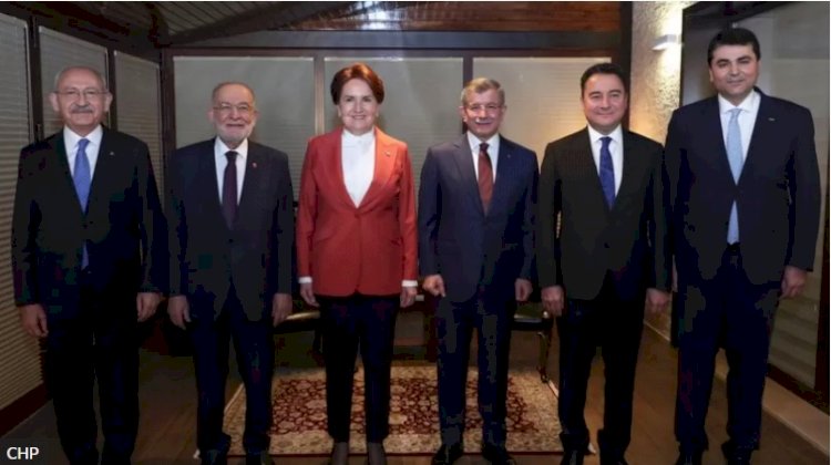 6 muhalefet lideri 'çalışma yemeğinde' buluştu