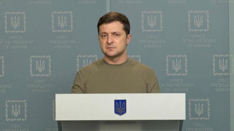 Ukrayna lideri Zelensky: Savaş yolunu seçmedik; barış yoluna dönmeyi öneriyoruz