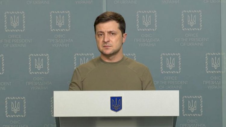 Ukrayna lideri Zelensky: Savaş yolunu seçmedik; barış yoluna dönmeyi öneriyoruz