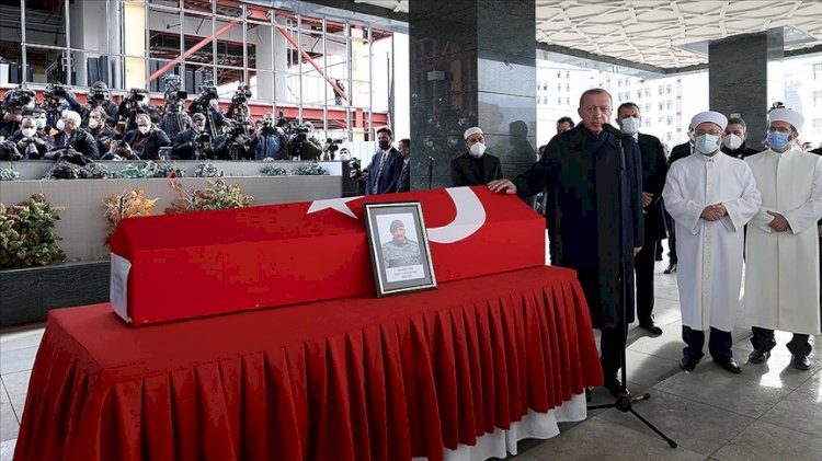 Senegal'de şehit olan Özel Harekat Şube Müdürü Hayrettin Eren son yolculuğuna uğurlandı