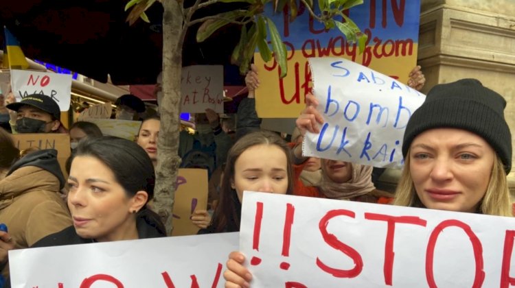 İstanbul’daki Rusya Karşıtı Protestolar İkinci Gününde