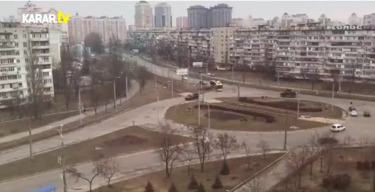 Rus ordusu Kiev'e girdi: Ukrayna Savunma Bakanlığı duyurdu