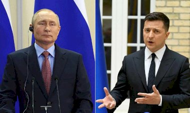 KGB Ajanı ve 'Halkın Hizmetkarı' komedyen: Putin ve Zelenskiy, Ukrayna için savaşıyor