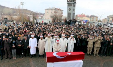 Şehit Uzman Çavuş Mürsel Sunal, son yolculuğuna uğurlandı