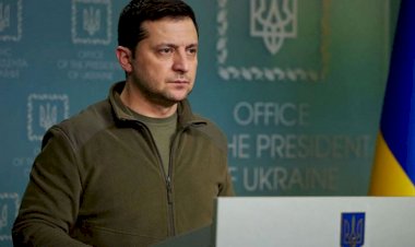 Zelenskiy: Kiev'deyim, kimseden korkmuyorum