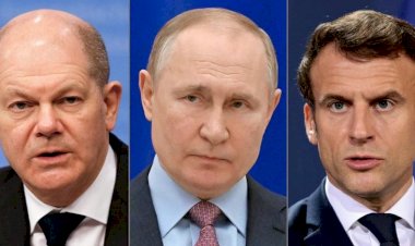 Putin, Macron ve Scholz ile görüştü; Ukrayna güçlerini 'insani hukuk normlarını ihlal' ile suçladı