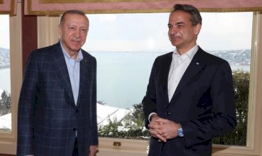 Yunanistan Başbakanı Miçotakis Erdoğan’la görüştü