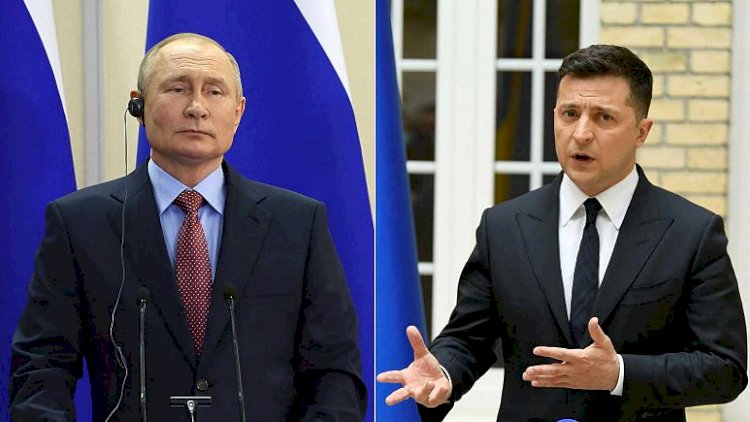 KGB Ajanı ve 'Halkın Hizmetkarı' komedyen: Putin ve Zelenskiy, Ukrayna için savaşıyor