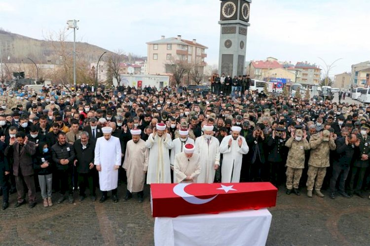 Şehit Uzman Çavuş Mürsel Sunal, son yolculuğuna uğurlandı
