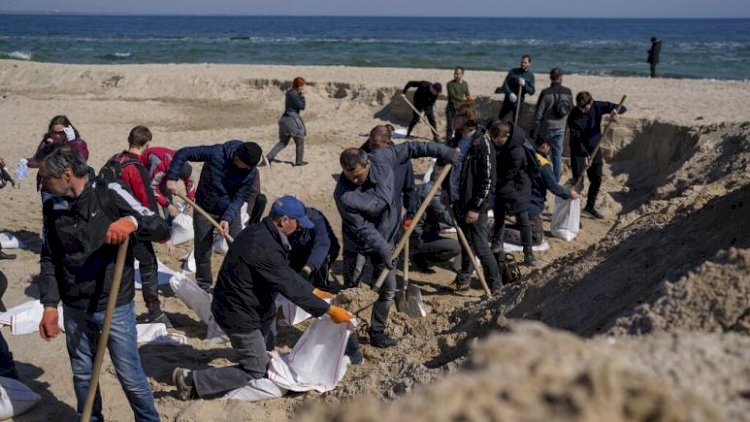 Rus çıkarmasından çekinen Ukraynalılar, Odessa sahillerine mayın döşüyor