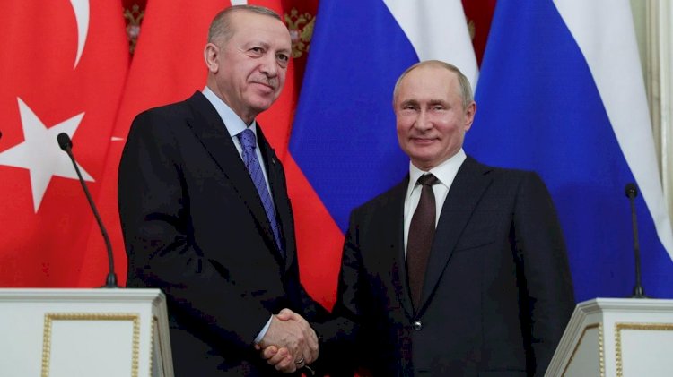 Cumhurbaşkanı Erdoğan, Putin'le görüştü