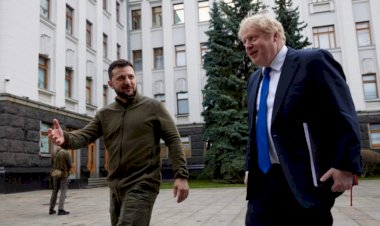 İngiltere Başbakanı Boris Johnson Kiev’de