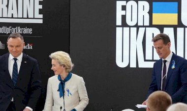 Ukrayna için 10 milyar euro toplandı
