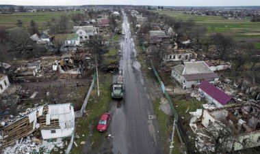 Rusların çekildiği Andriivka'dan acı dolu kareler: Faşistler bile bunu yapmadı