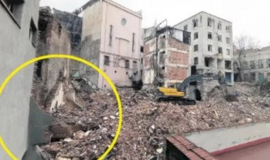 Karaköy'deki genelevin altından tarih çıktı