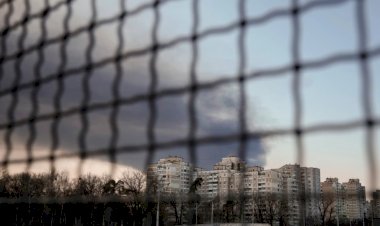 Kiev'de Şiddetli Patlama Sesleri Duyuldu