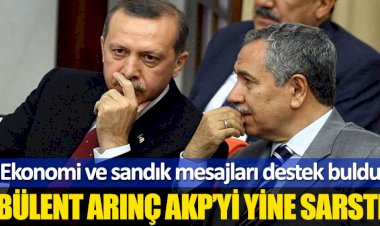 Bülent Arınç’ın ekonomi ve sandık mesajına AKP'lilerden destek