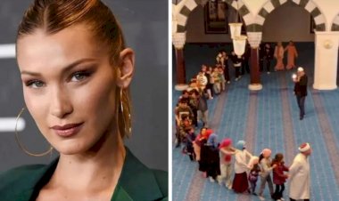 Bella Hadid paylaştı, imam 'mutlu olduk' dedi
