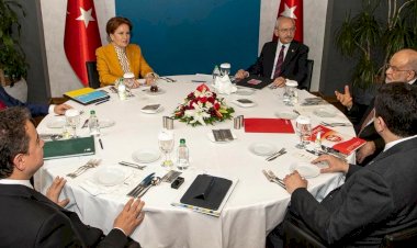 Altılı masanın gündeminde yeni seçim yasası var