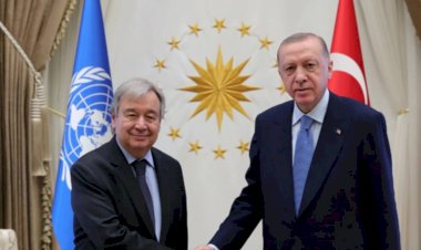 Guterres Ankara’da Erdoğan’la Biraraya Geldi