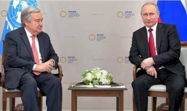 BM Genel Sekreteri Moskova'da: Kiev'den ziyaret tepkisi