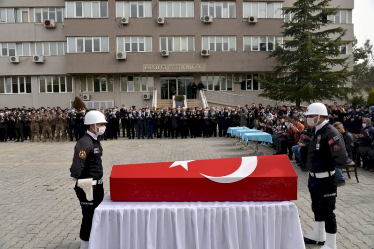 Şehit Polis Aytaç Babayiğit’in Naaşı Düzenlenen Törenle Memleketine Uğurlandı