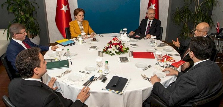Muhalefetin altılı masasında "tweet" krizi