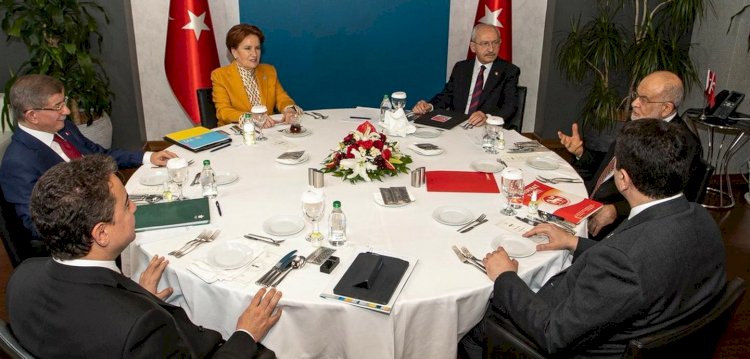 Altılı masanın gündeminde yeni seçim yasası var
