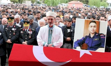 Şehit Uzman Çavuş Muharrem Efendi Dündar, Yozgat'ta son yolculuğuna uğurlandı