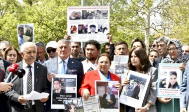 İyi Parti’den Çin Elçiliği Önünde Uygur Protestosu