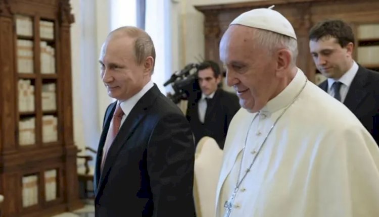 Papa Francis: Putin'le görüşme isteğimi ilettim yanıt gelmedi