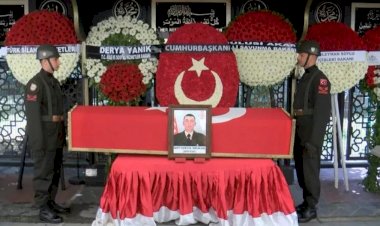 Şehit Uzman Çavuş Sercan Baş son yolculuğuna uğurlandı