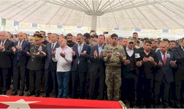 Şehit Uzman Çavuş Sercan Baş son yolculuğuna uğurlandı
