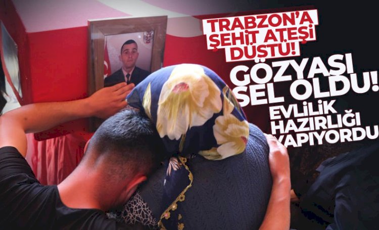 Trabzonlu şehit son yolculuğuna uğurlandı!