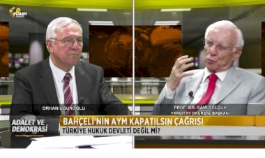 Sami Selçuk: Bahçeli de ileride Anayasa Mahkemesi'ne ihtiyaç duyabilir