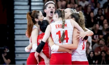 A Milli Kadın Voleybol Takımı Hollanda'yı 3-0 yendi
