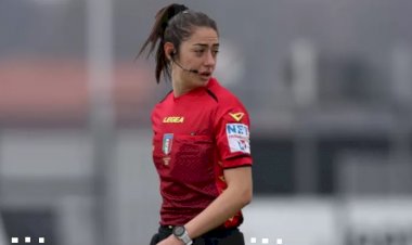 İtalya Serie A'da ilk kadın hakem: "Ailem futbol oynamama izin vermedi, ben de hakem oldum"