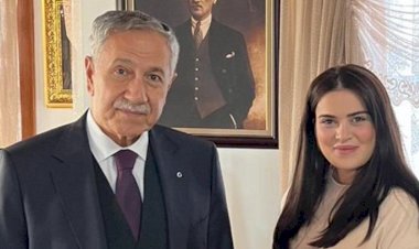 Bülent Arınç'ın yeğeni Demokrat Parti'ye katıldı