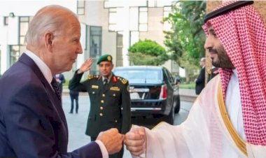 Biden'ın Suudi Arabistan ziyaretini  tanımlayan çarpıcı fotoğraf