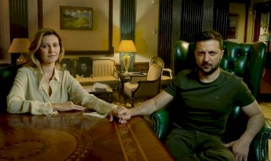 Ukrayna Başkanı Vladimir Zelenski ve First Lady Olena Zelenska Amerikan Vogue dergisine röportaj verdi