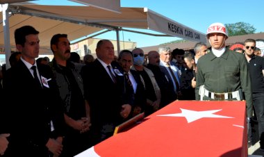 Şehit Mert Otal son yolculuğuna uğurlandı