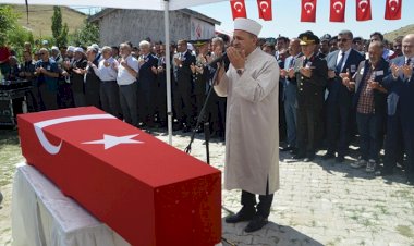 Şehit Cüneyt Taşyürek son yolculuğuna uğurlandı