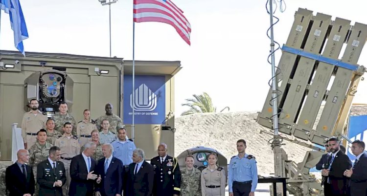 İsrail, Joe Biden'a İran'a karşı geliştirdiği yeni lazerli anti drone sistemlerini tanıttı