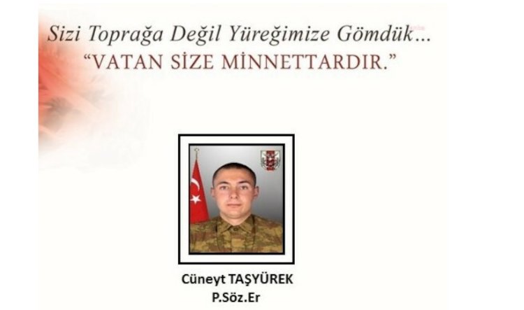 MSB AÇIKLADI: PENÇE KİLİT VE FIRAT KALKANI HAREKAT BÖLGESİNDE ÜÇ ŞEHİT VAR