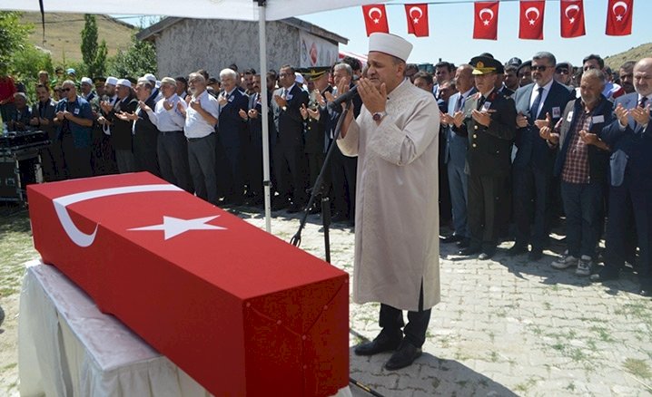 Şehit Cüneyt Taşyürek son yolculuğuna uğurlandı